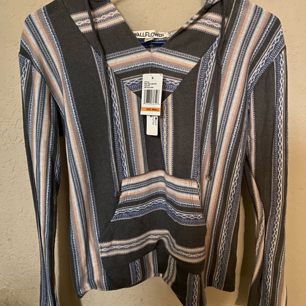 Striped pullover sweater